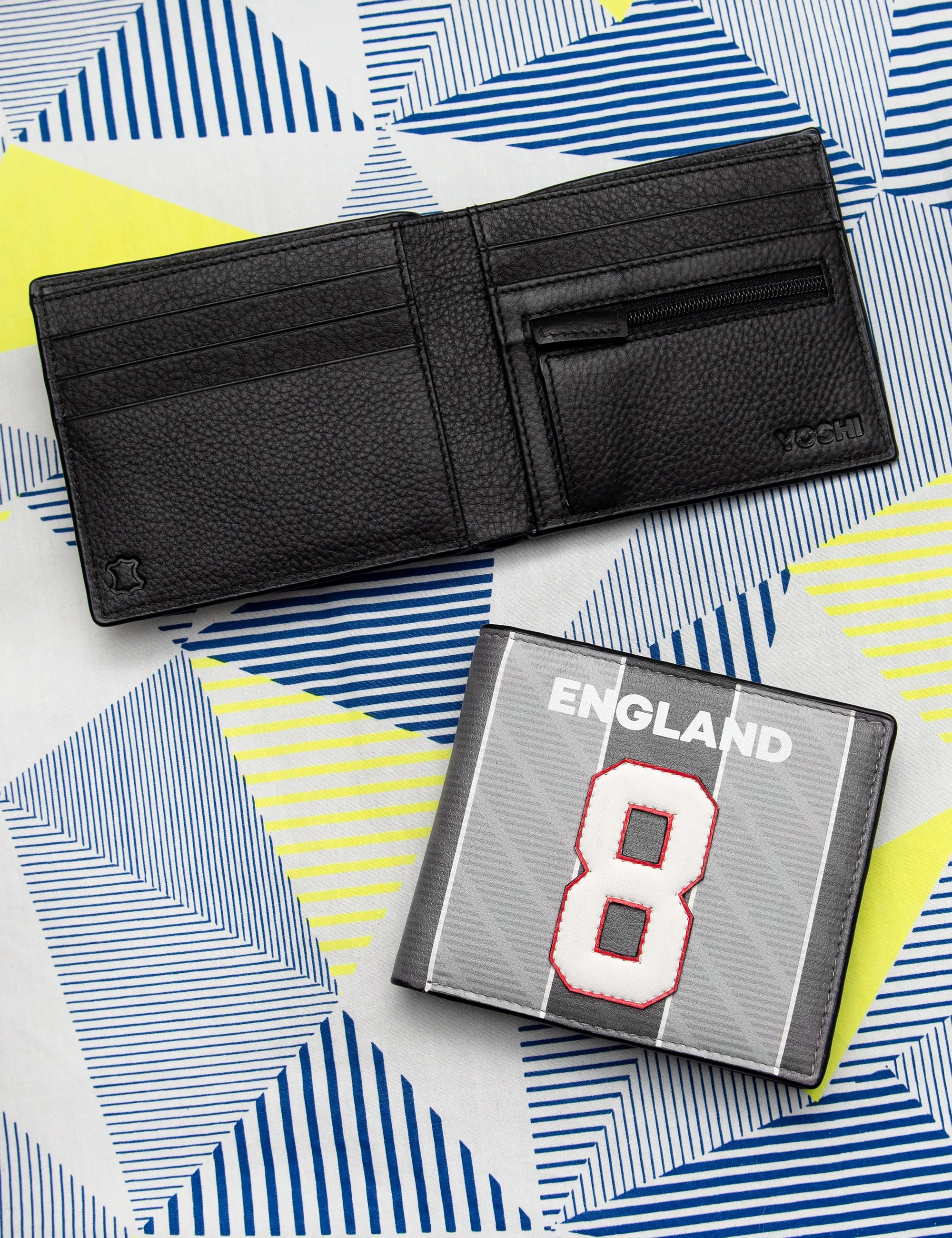 England Legends 8 Leather Wallet