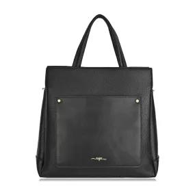 Espe Laura Black Shoulder Bag (Women's)