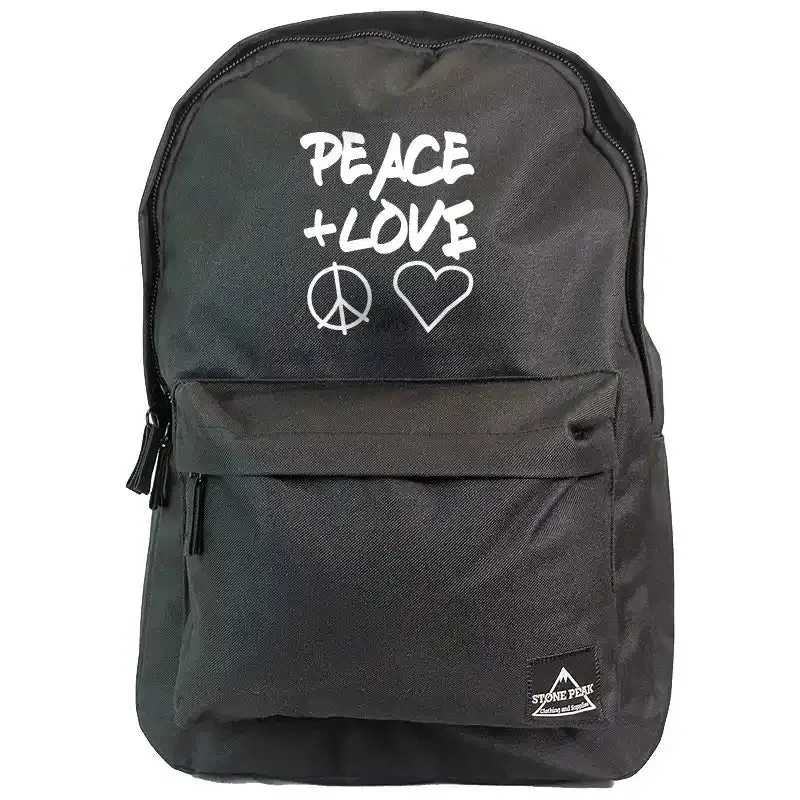 Every Day Backpack Peace & Love