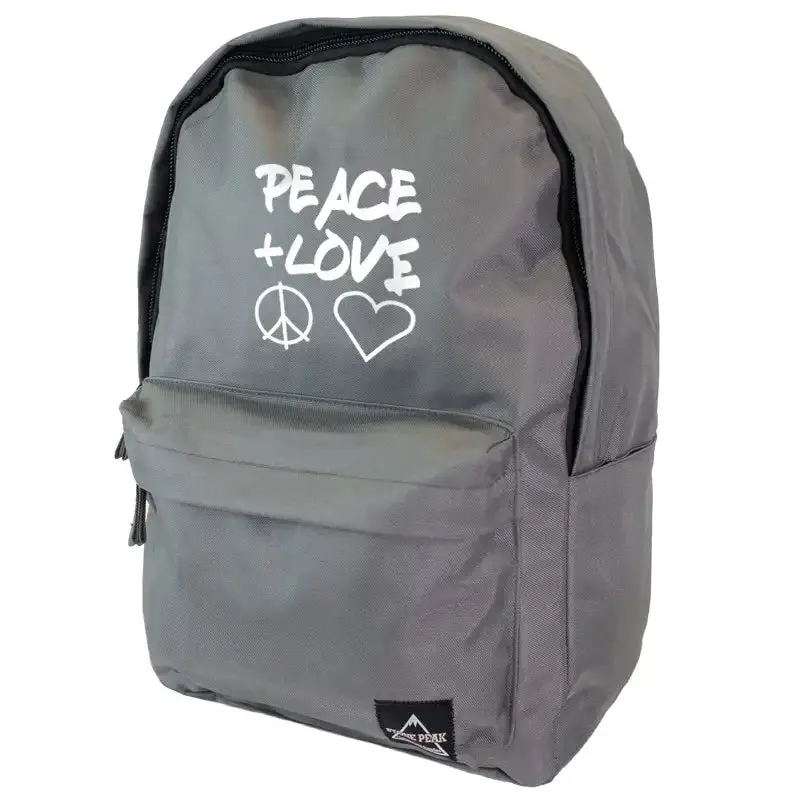 Every Day Backpack Peace & Love