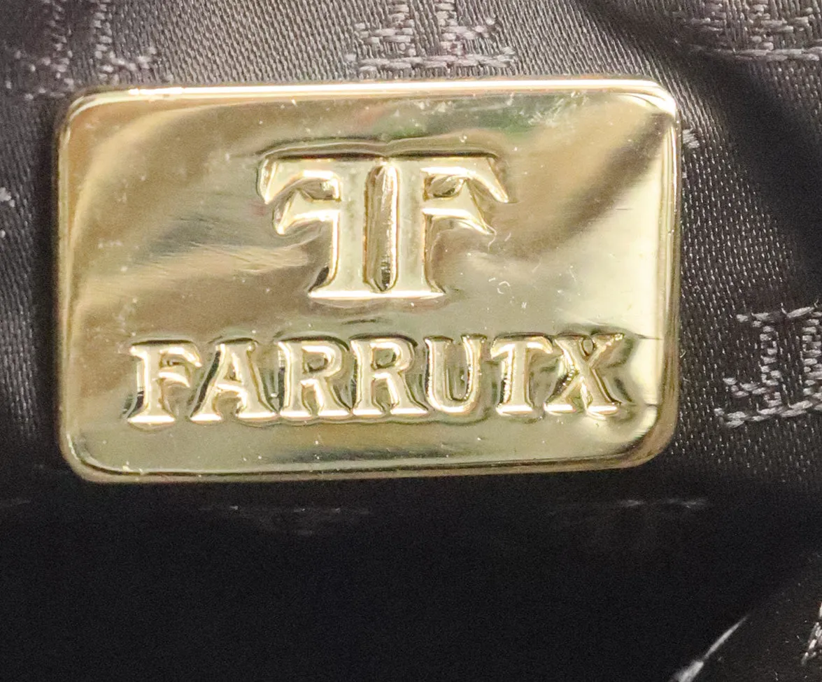 Farrutx Taupe Suede Shoulder Bag