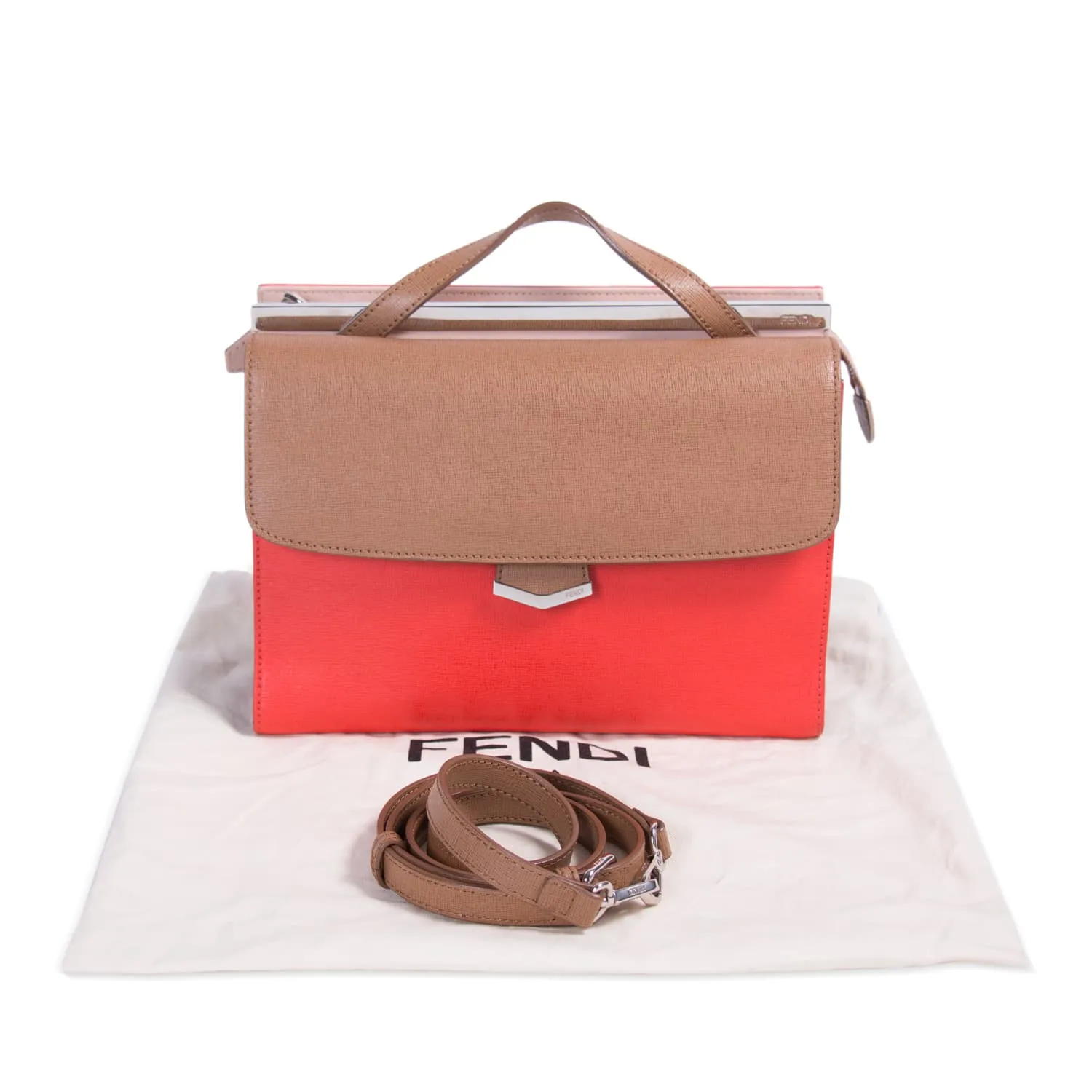 Fendi Demi-Jour Bi-Color Shoulder Bag