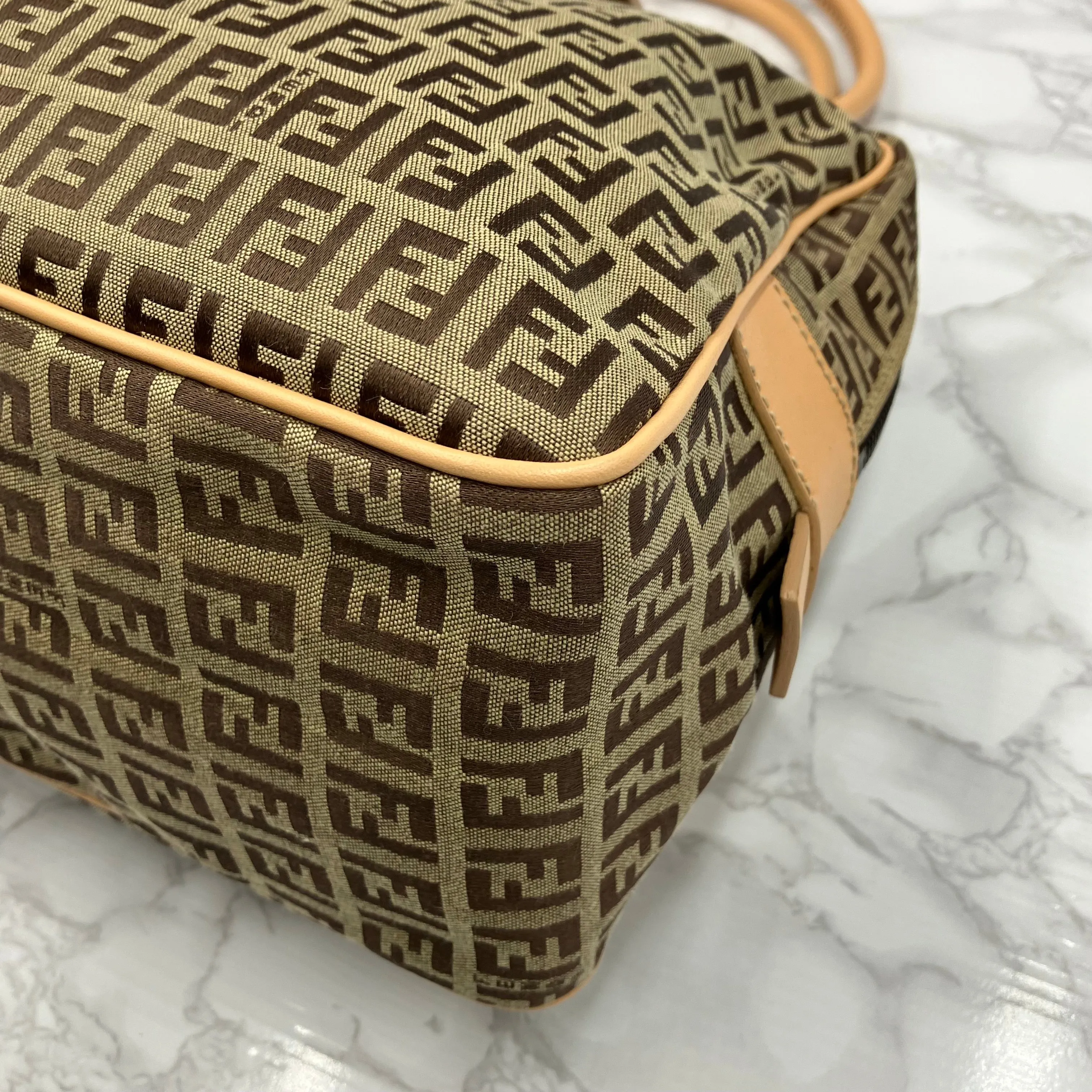 FENDI Zucchino shoulder bag