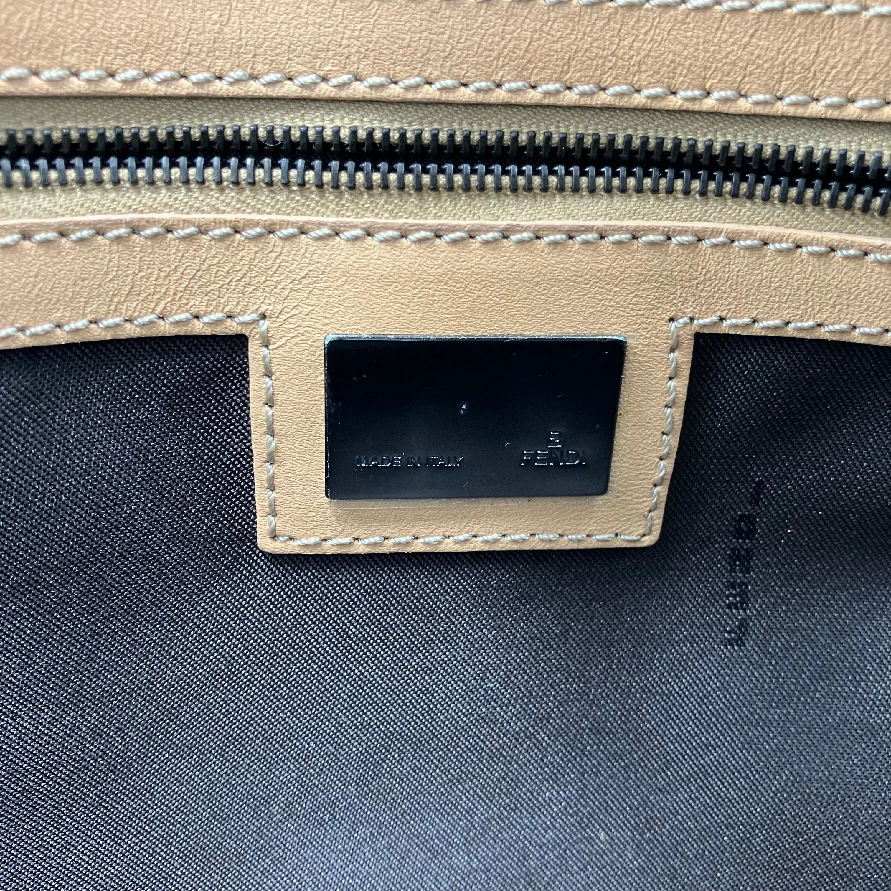 FENDI Zucchino shoulder bag