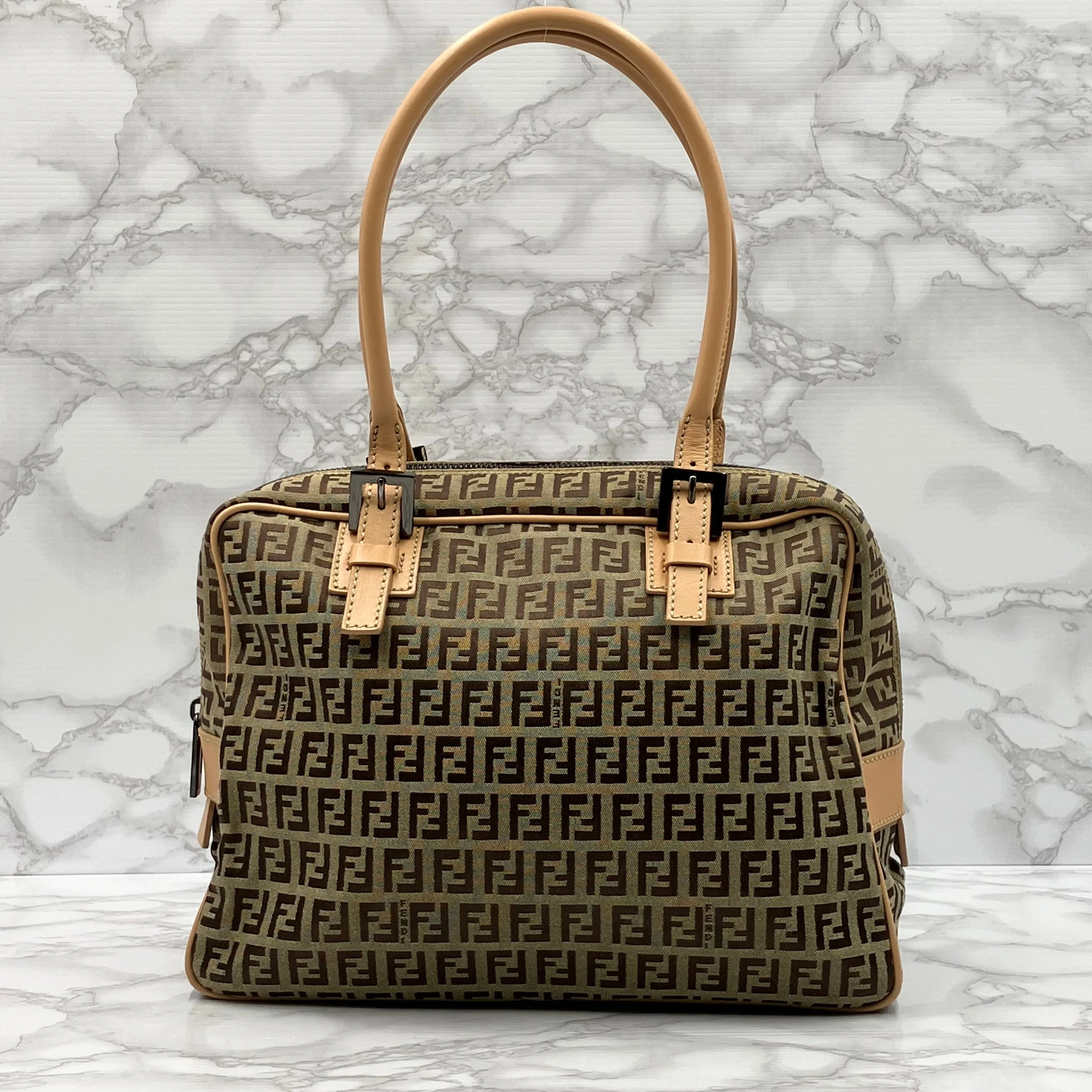 FENDI Zucchino shoulder bag