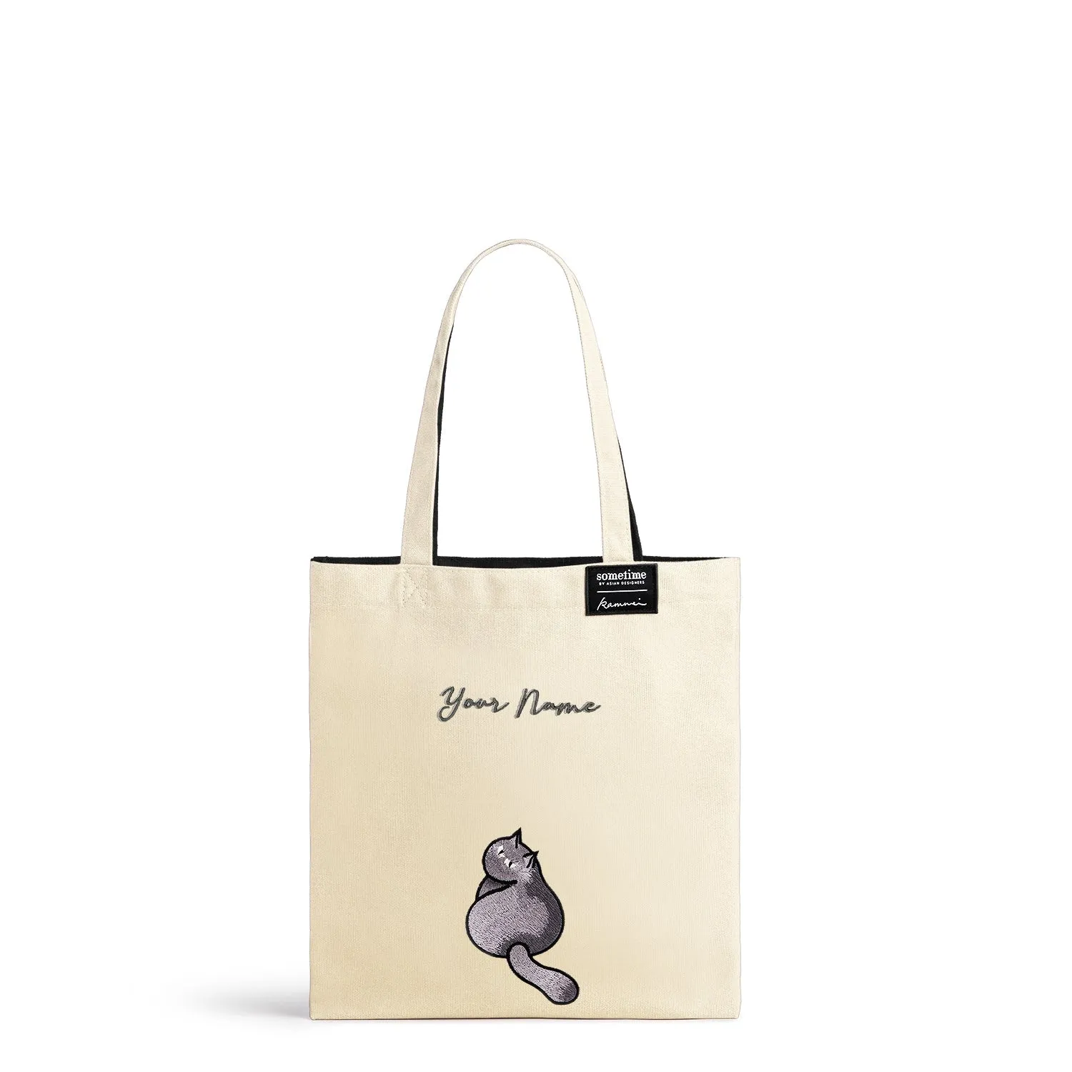 Furry Tote 36 - Beige