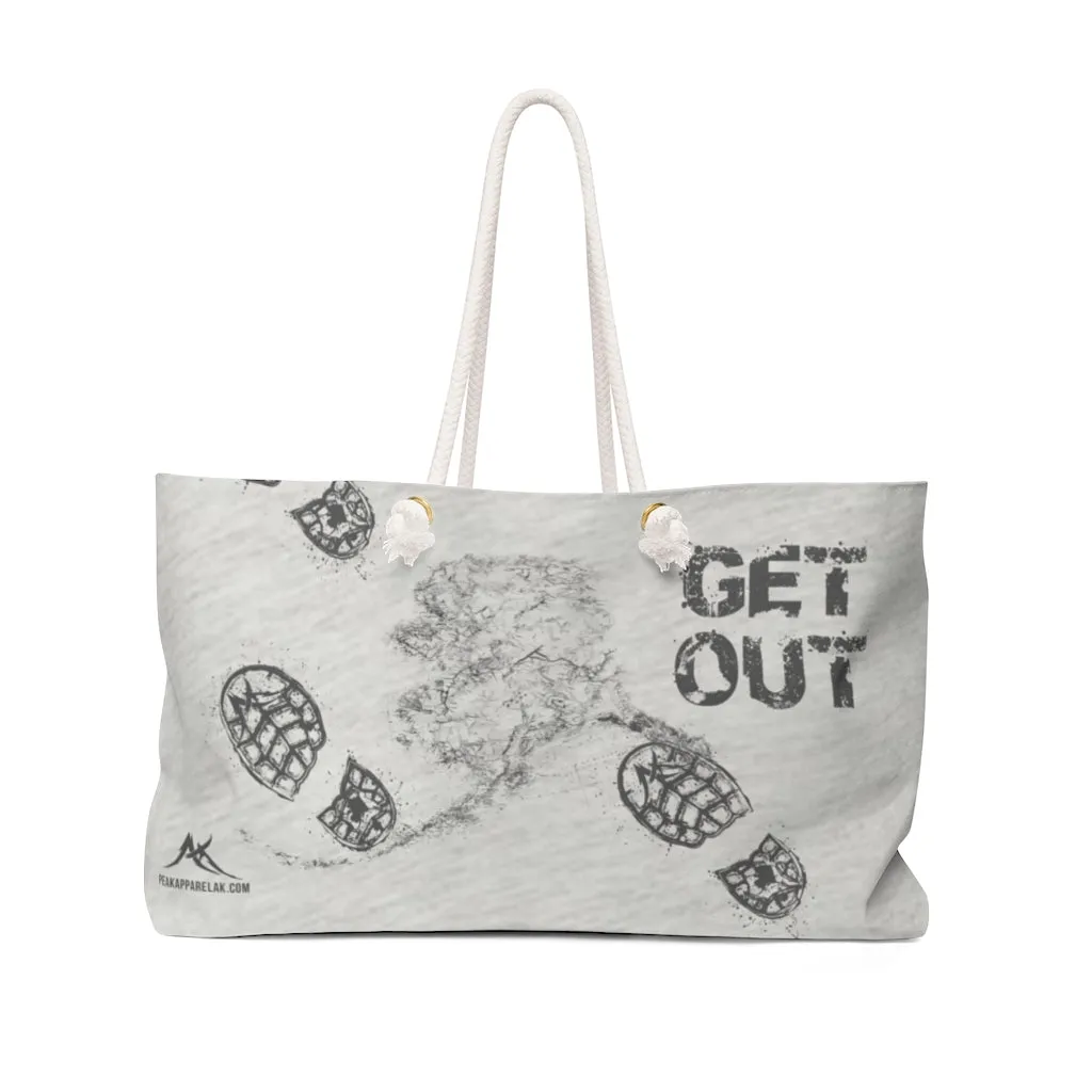 Get Out Weekender Bag