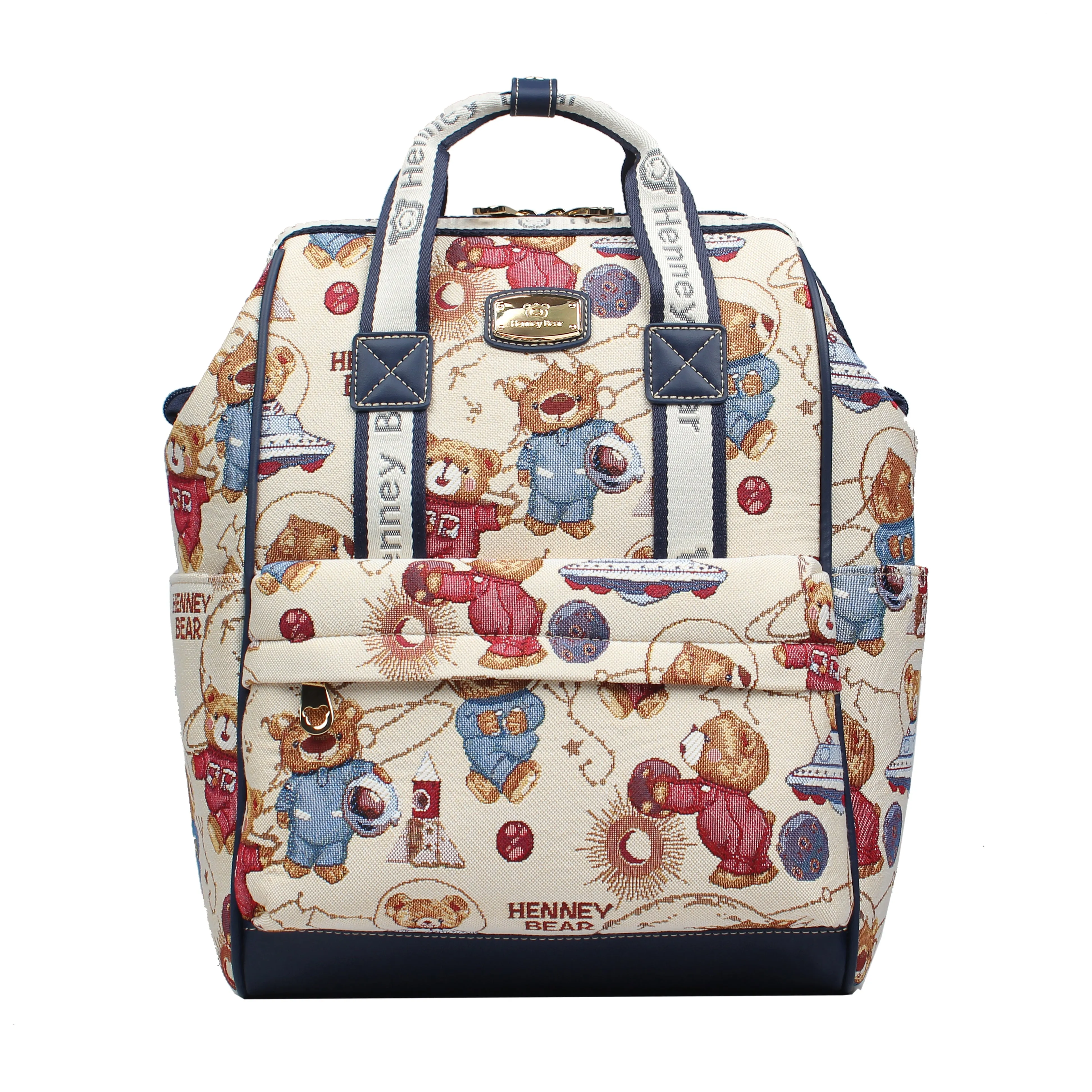 Henney Bear Student Backpack