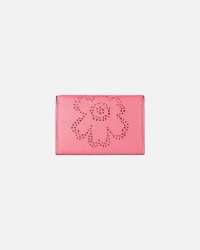 imprint fold wallet unikko - pink