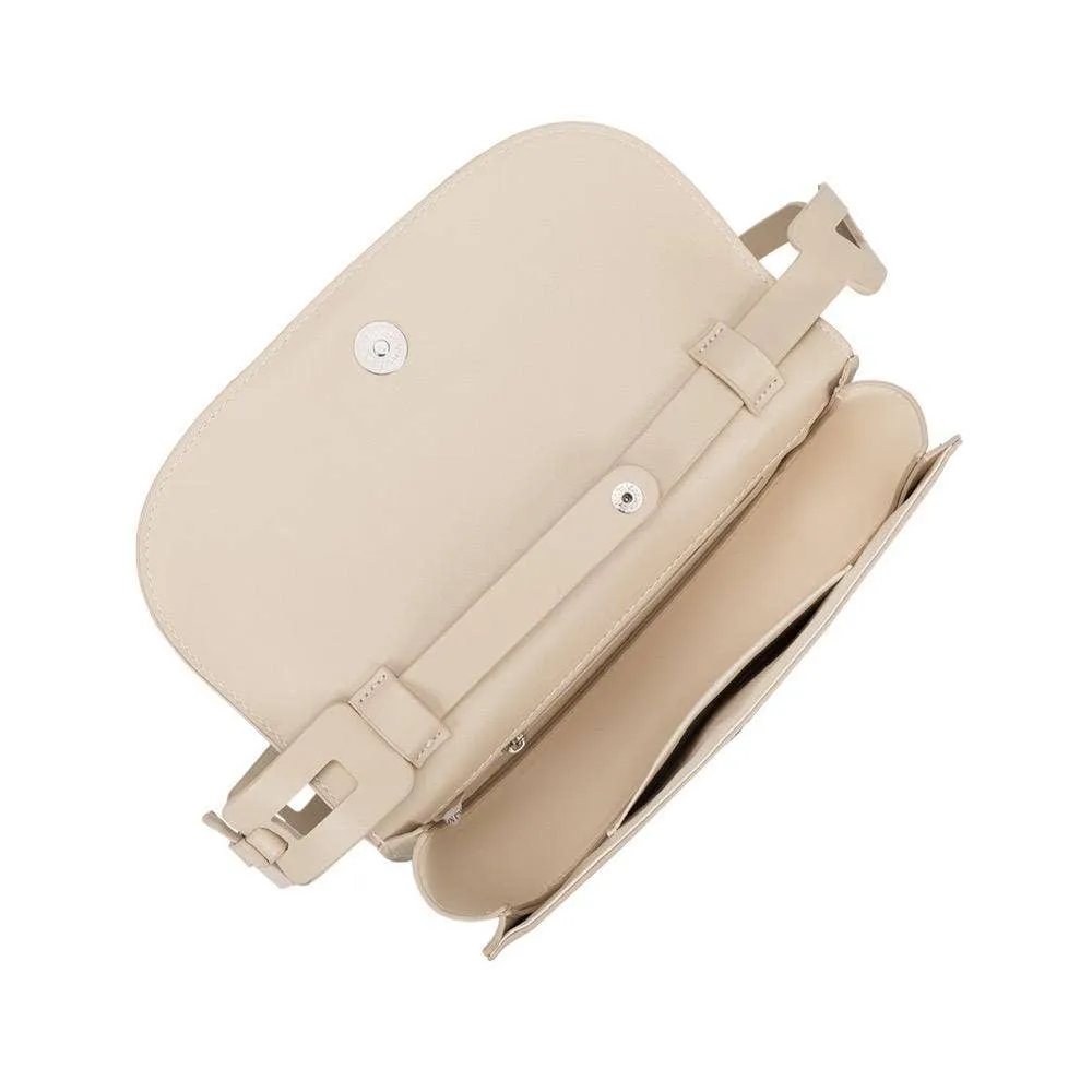 Inez Bone Recycled Vegan Shoulder Bag