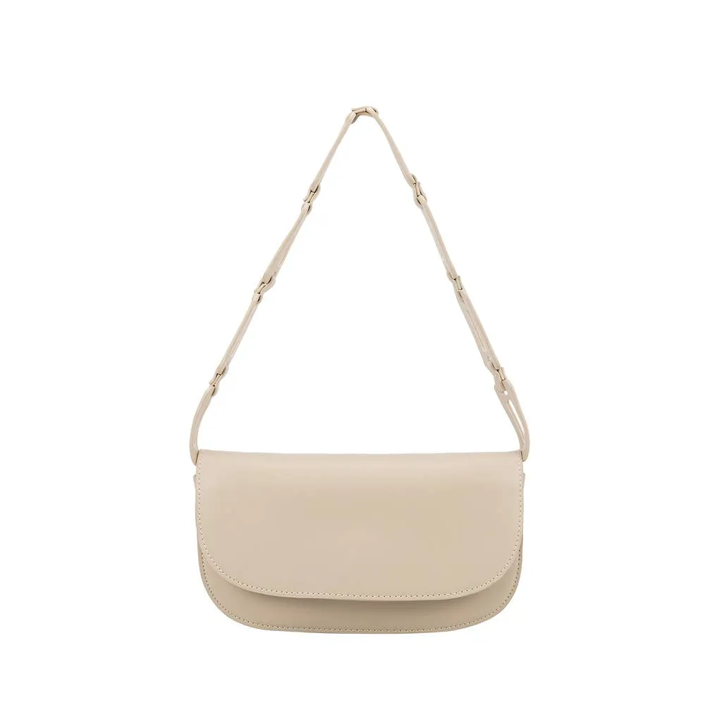 Inez Bone Recycled Vegan Shoulder Bag