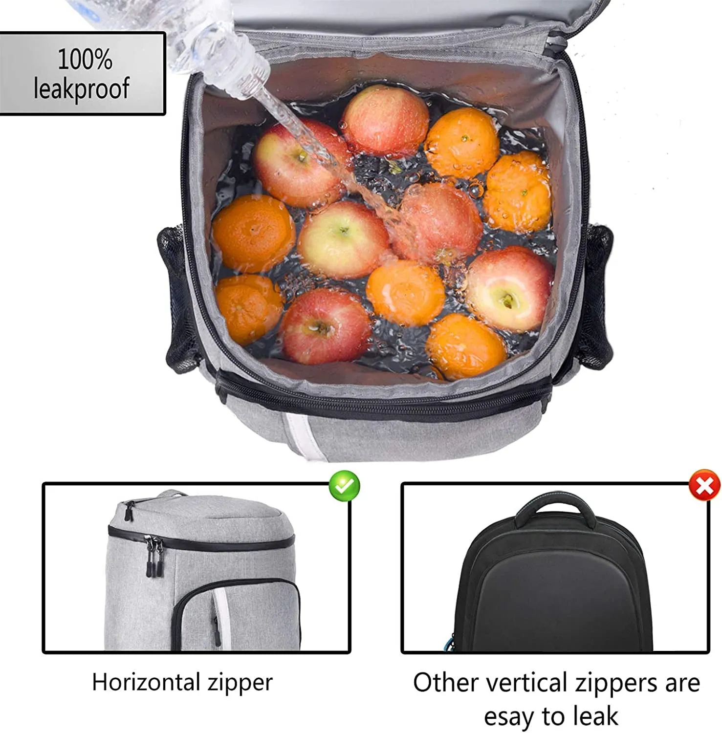 Insulated Backpack Cooler Leakproof & Waterproof