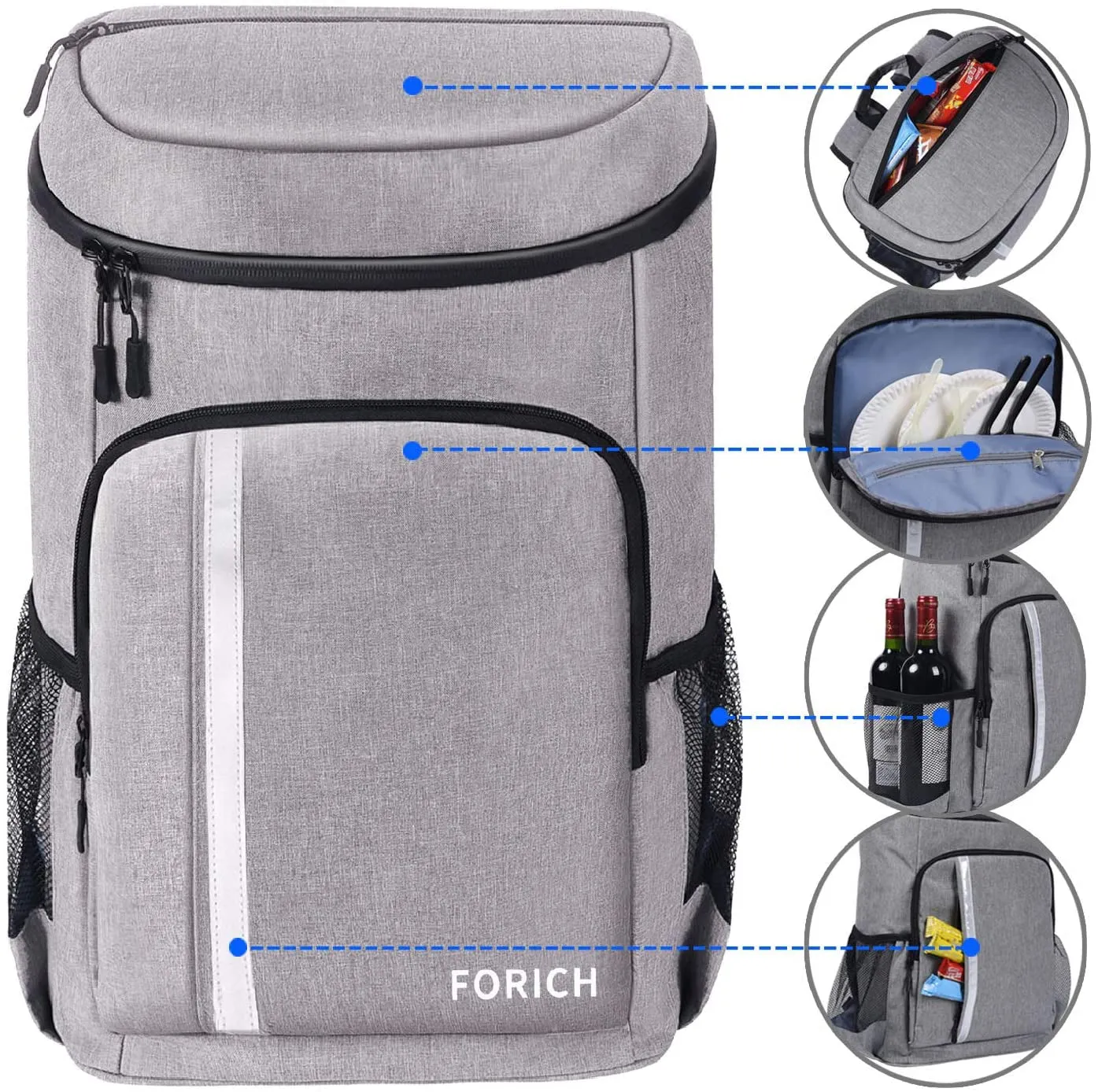 Insulated Backpack Cooler Leakproof & Waterproof