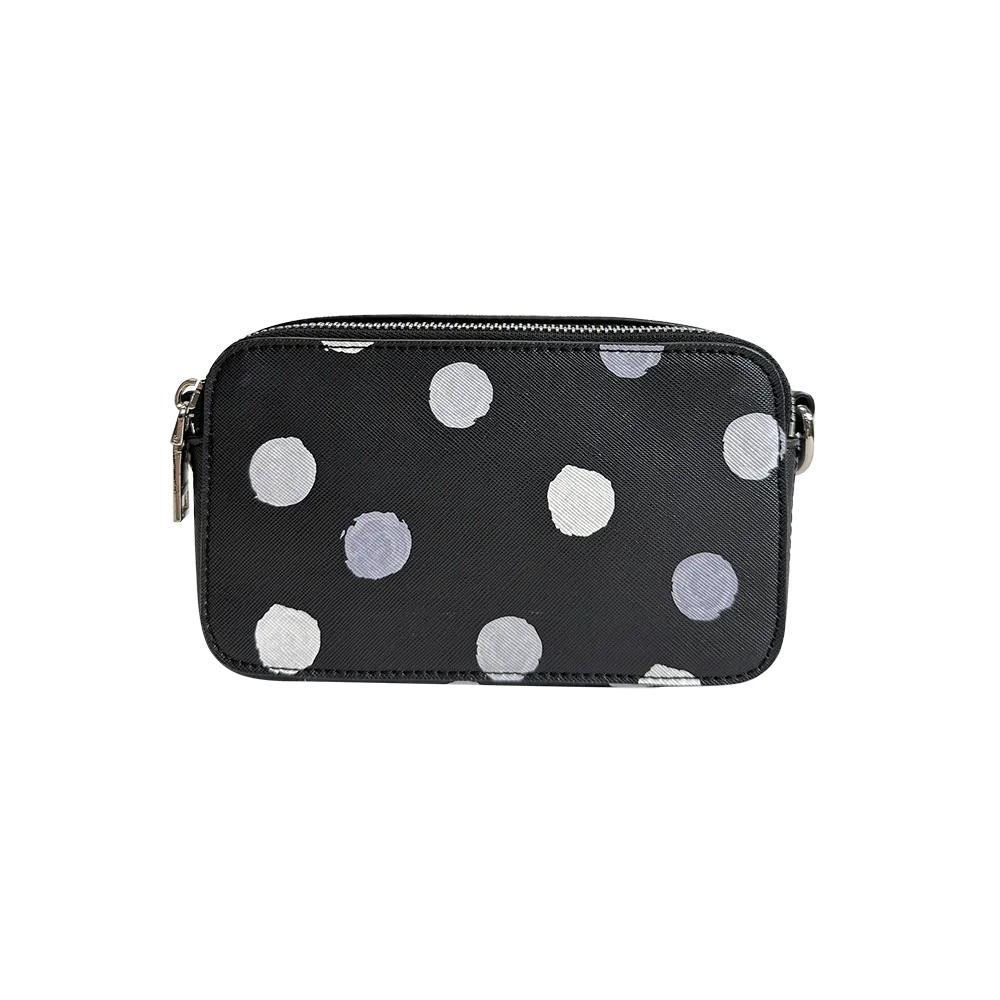 Jamie Polka Dot Camera Bag w/Interchangeable Bag Strap