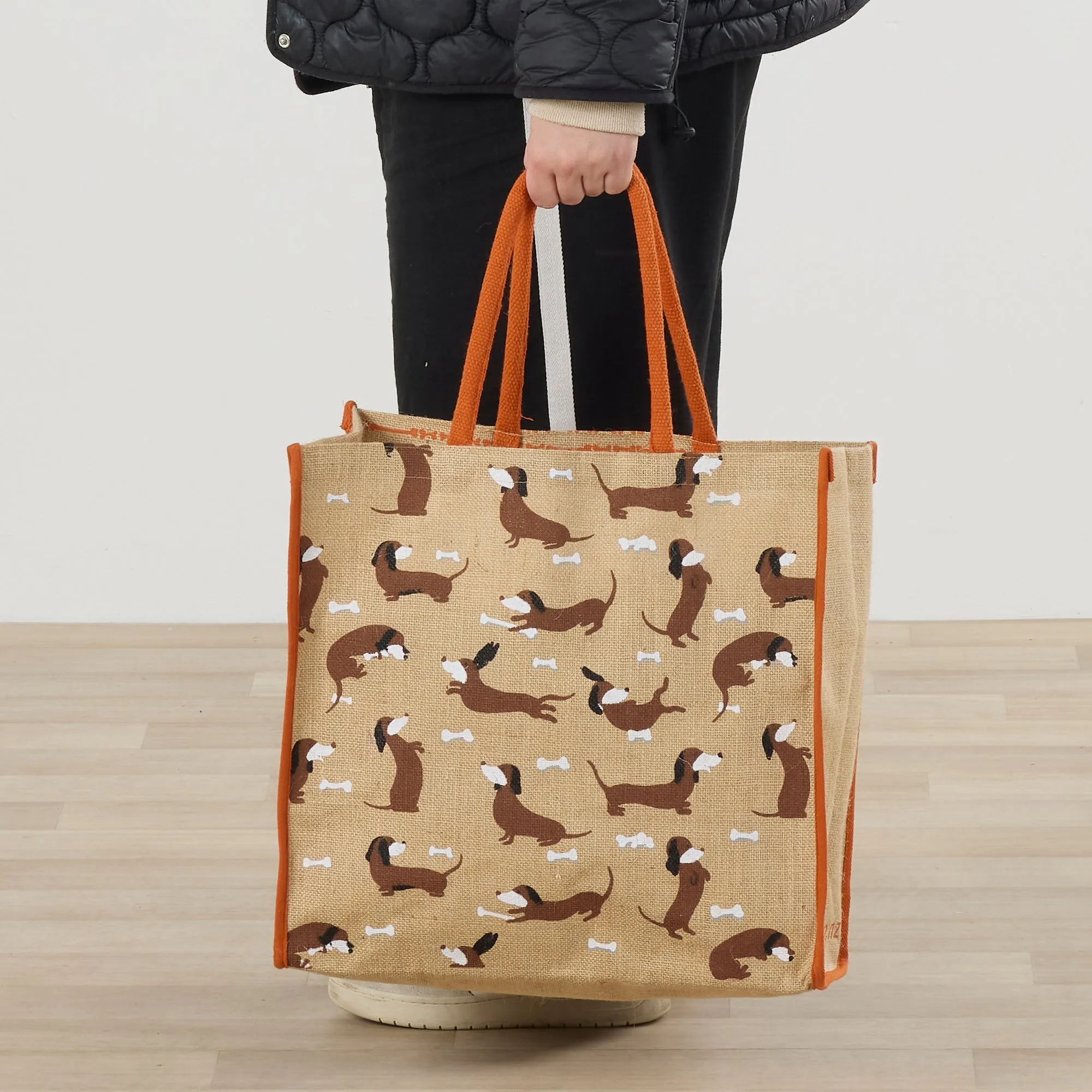 Jute Bag - Dogs - Large