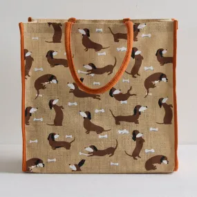 Jute Bag - Dogs - Large