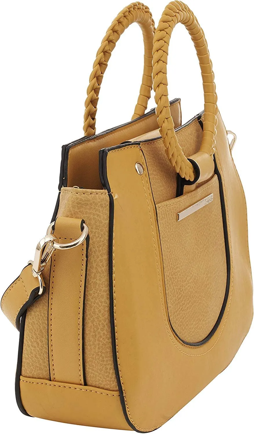 Kensie Crossbody Bag - Women’s Fashion Handbag Sling Purse With Wrapped Ring Handle and Strap