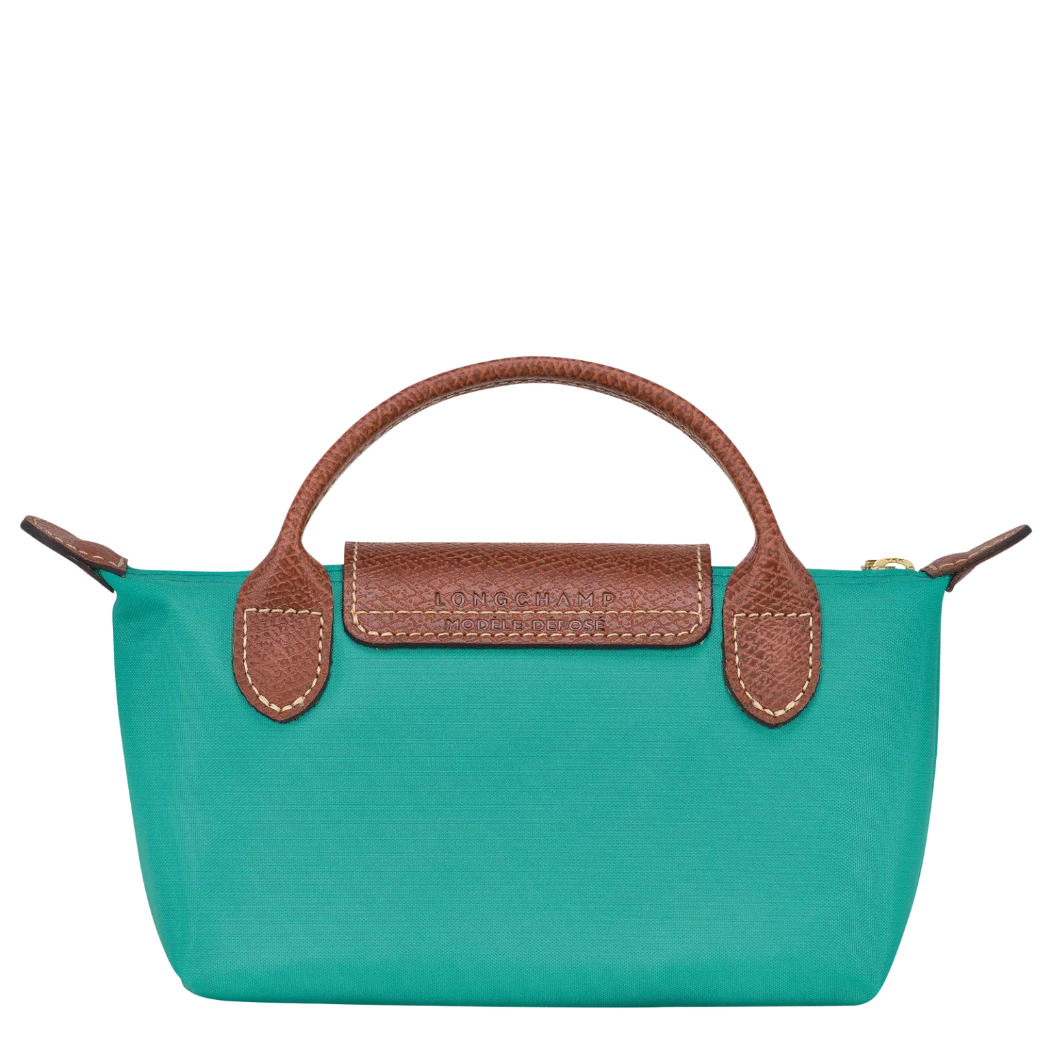 Longchamp Le Pliage Green Coin Purse Turqoise- Recycled Canvas