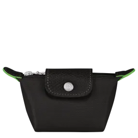 Longchamp Le Pliage Green Coin Purse- Canvas