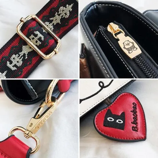 Love Meow Messenger Bag