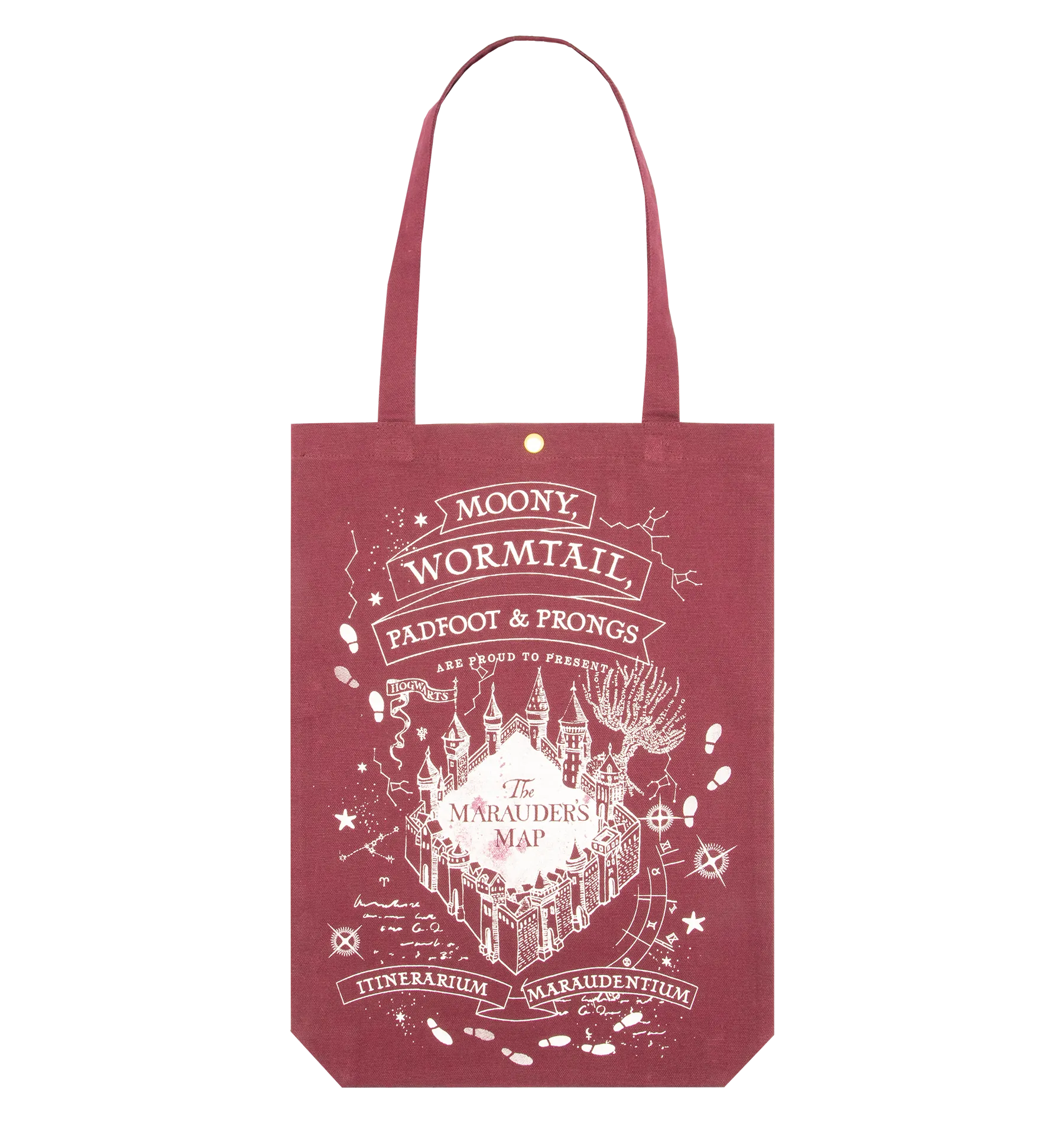 Marauder's Map Canvas Tote