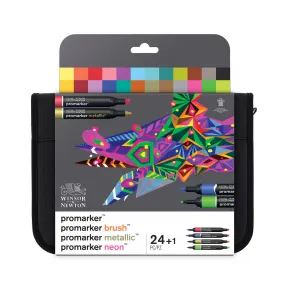 Mixed Marker Set - 24 Wallet