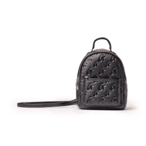 MONOGRAM MINI BACKPACK BLACK