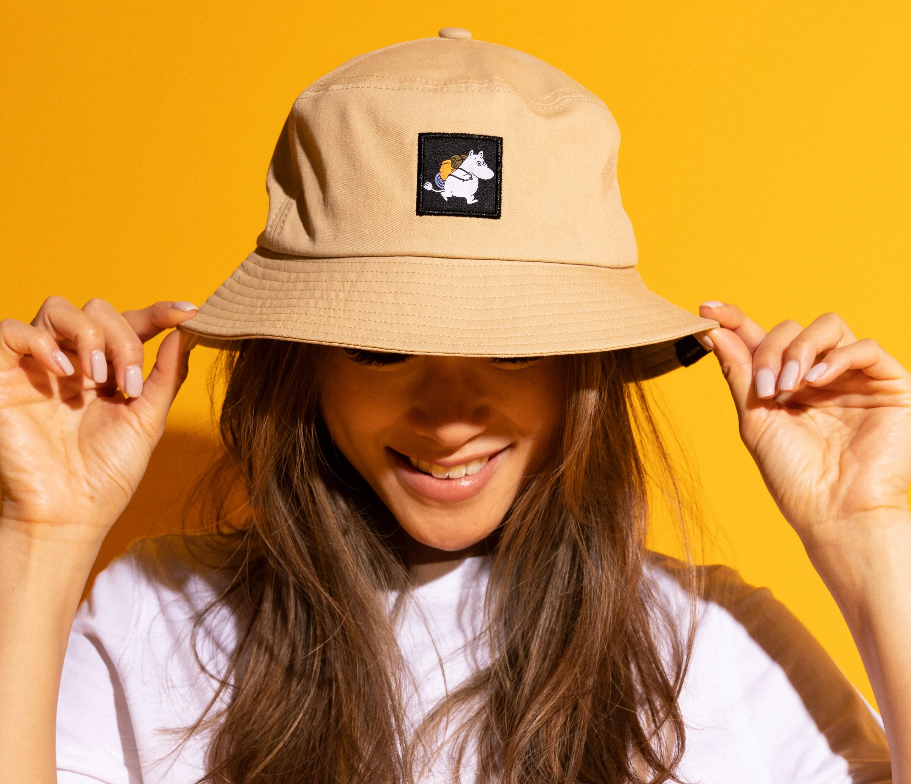 Moomintroll Bucket Hat - Beige