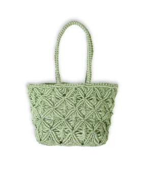 Moroccan macramé bag