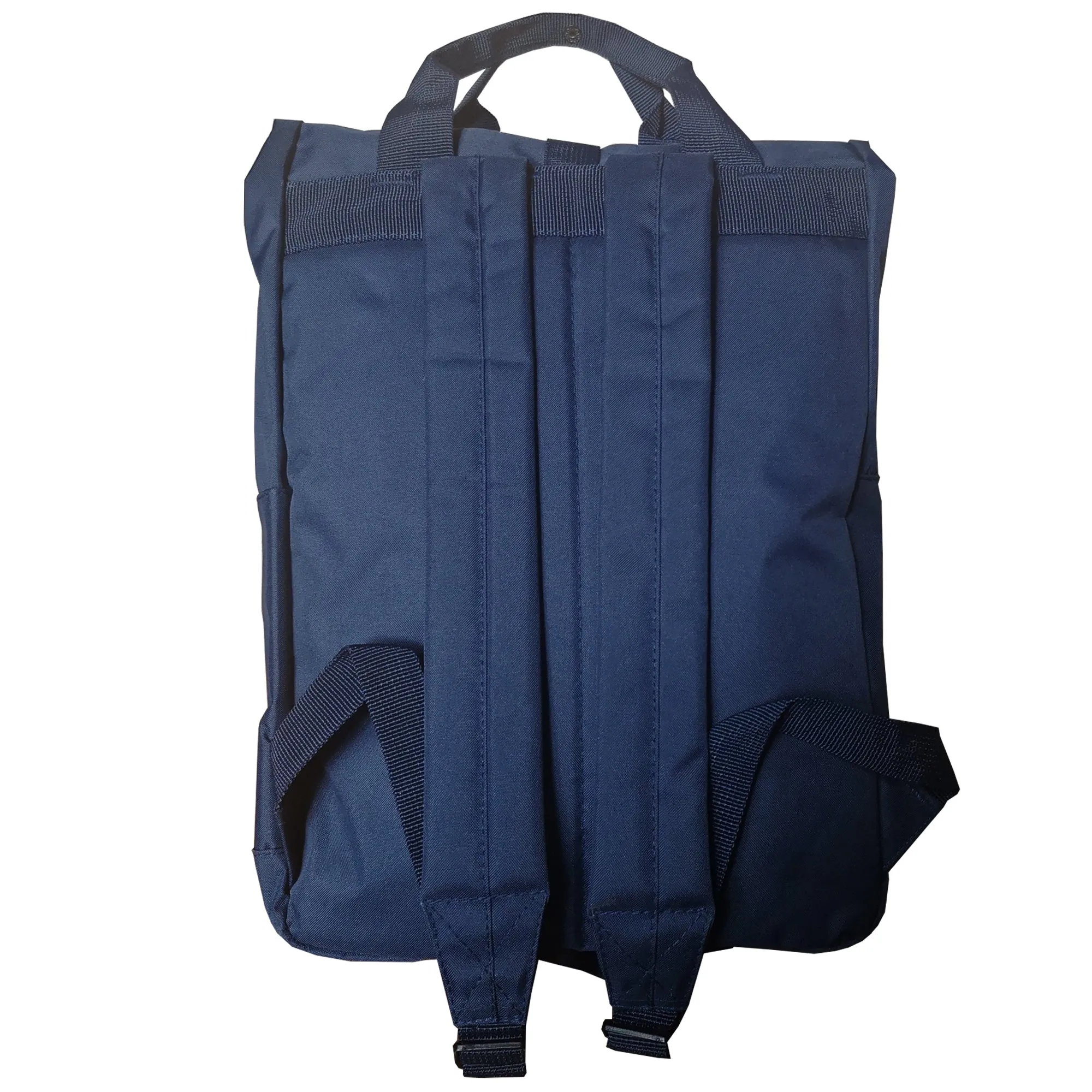 Navy Blue Roll Top Backpack