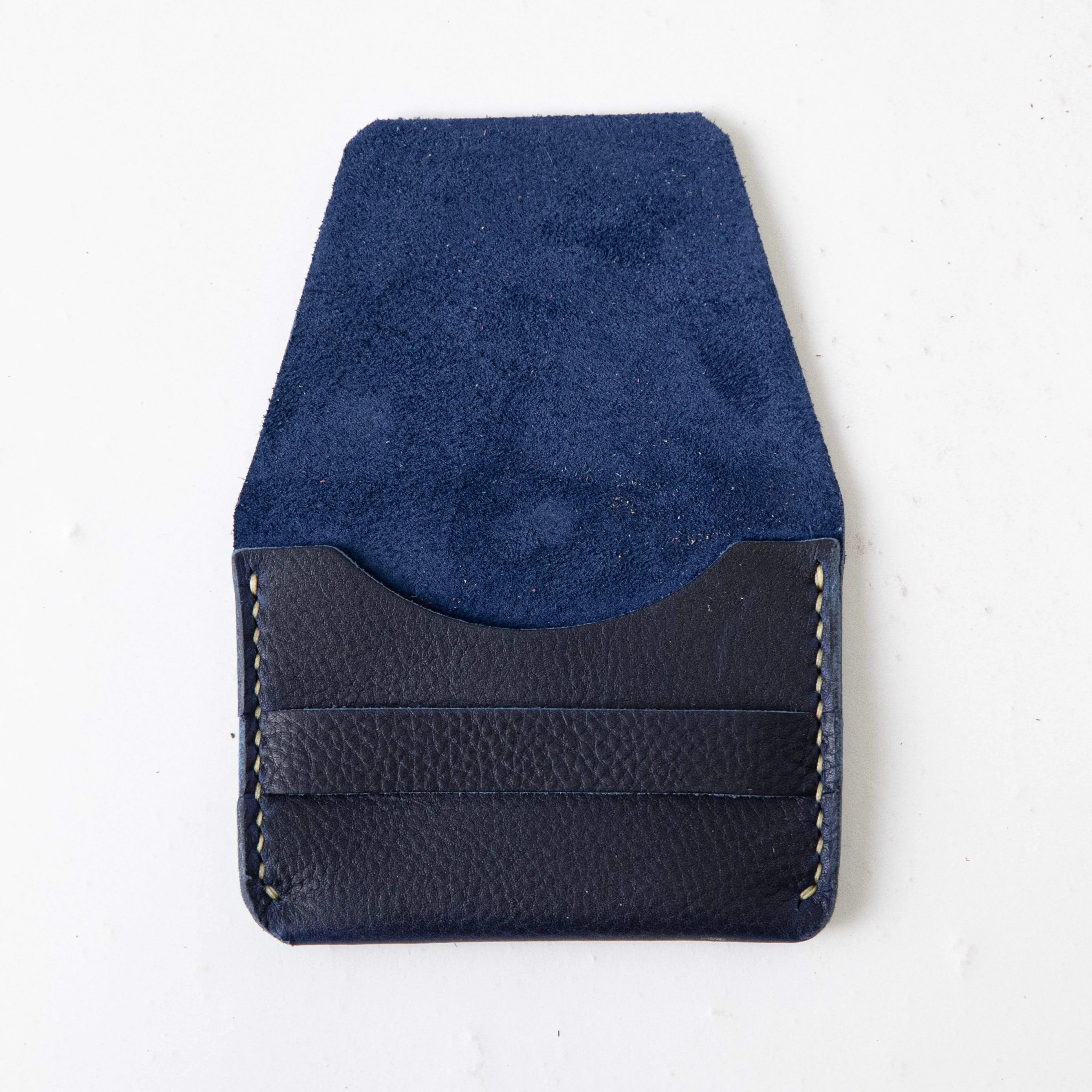 Navy Kodiak Flap Wallet