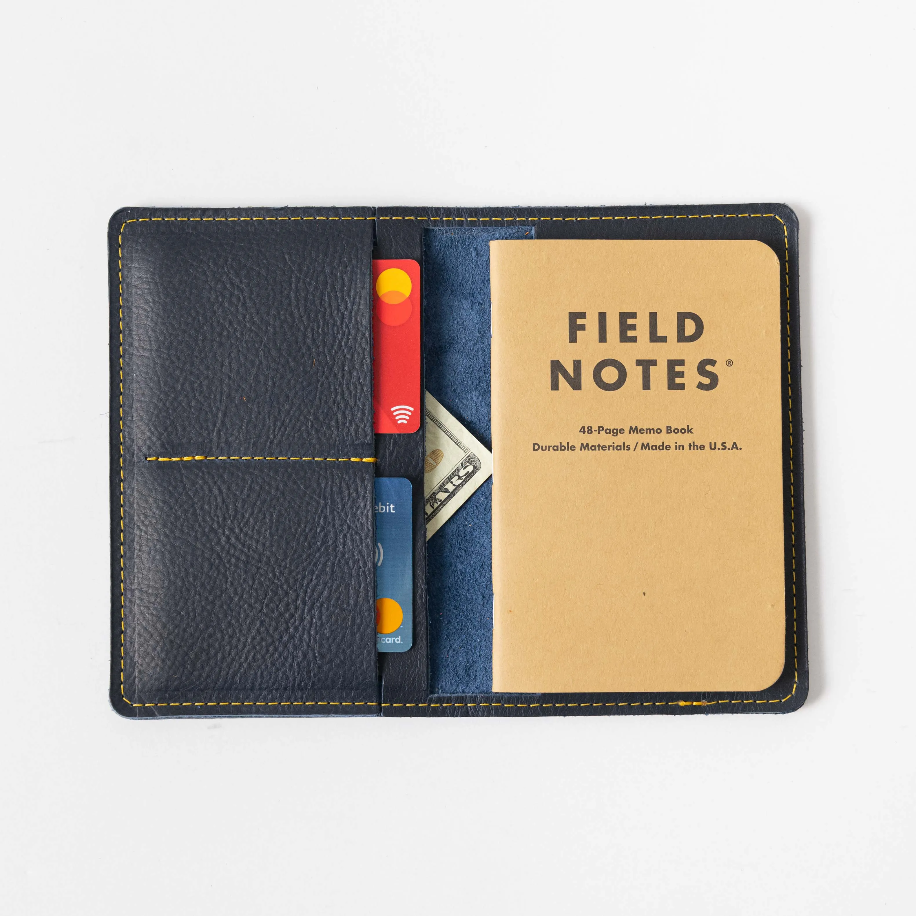 Navy Kodiak Passport Wallet