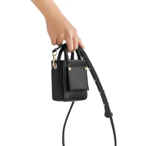 Nicola Micro Tote - Black