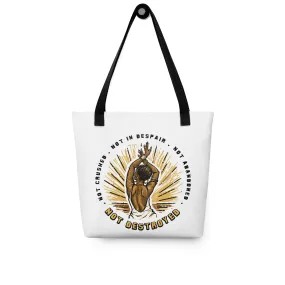 not destroyed tote bag