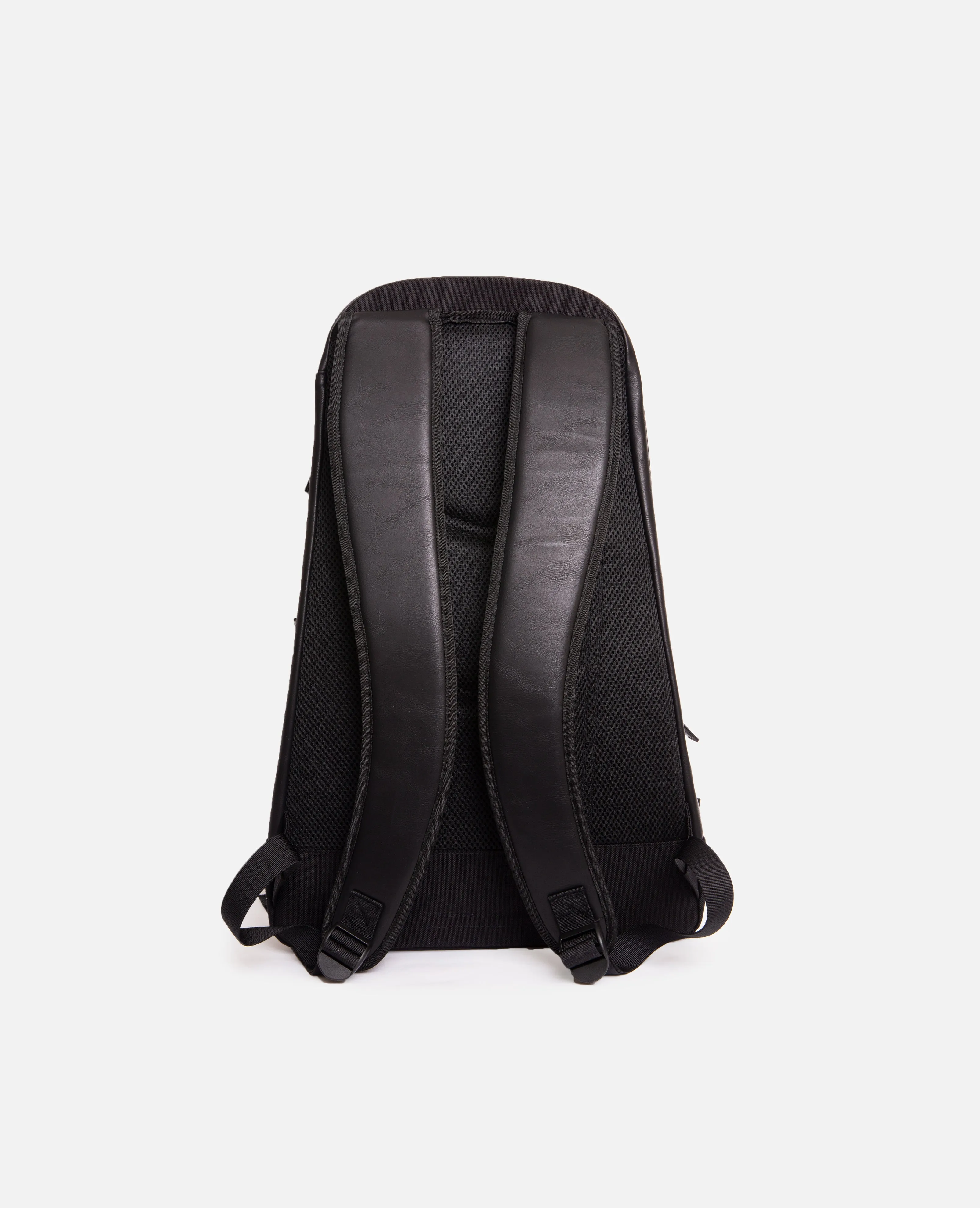 Patta Faux Leather Backpack (Black)