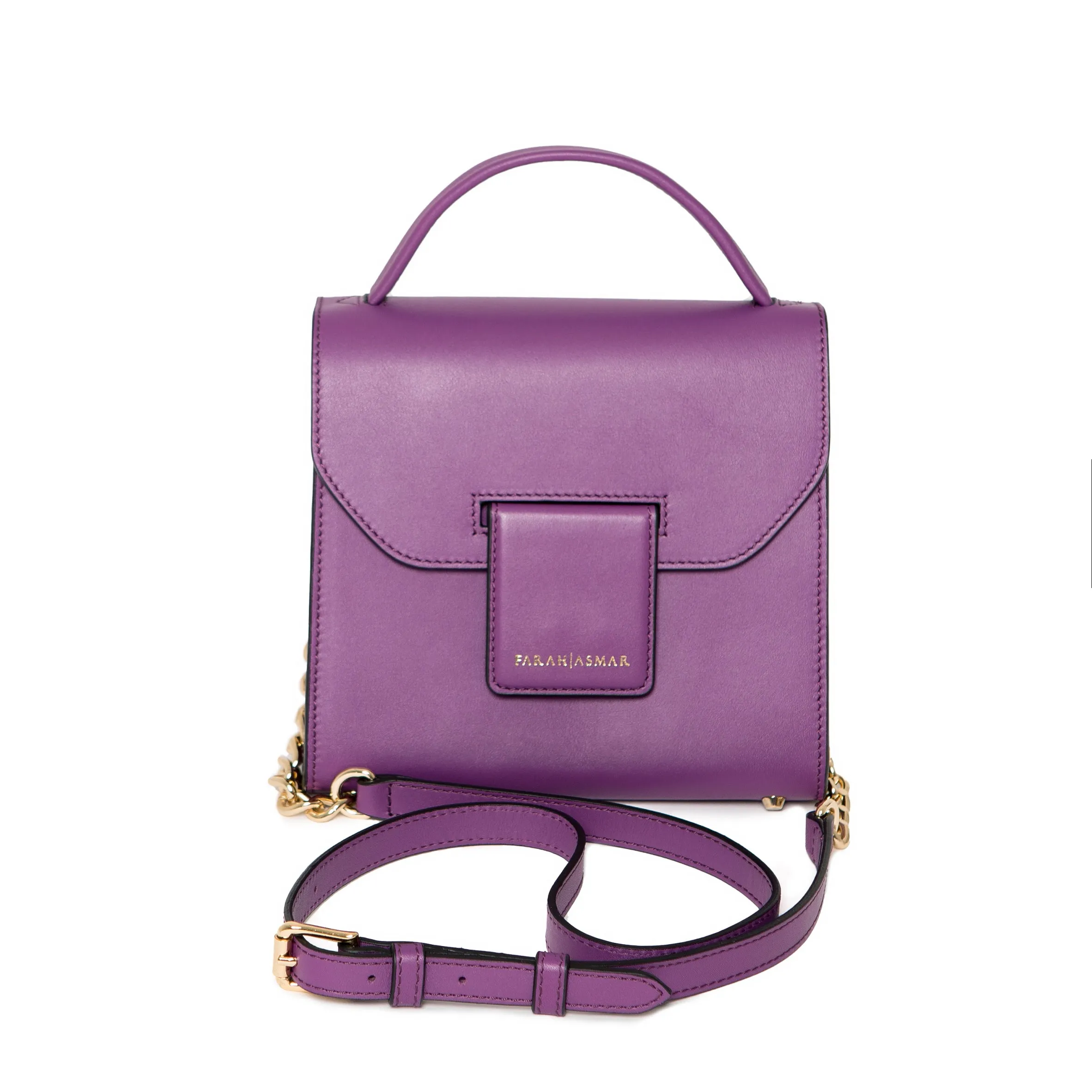 Purple Mini Steffany Tote