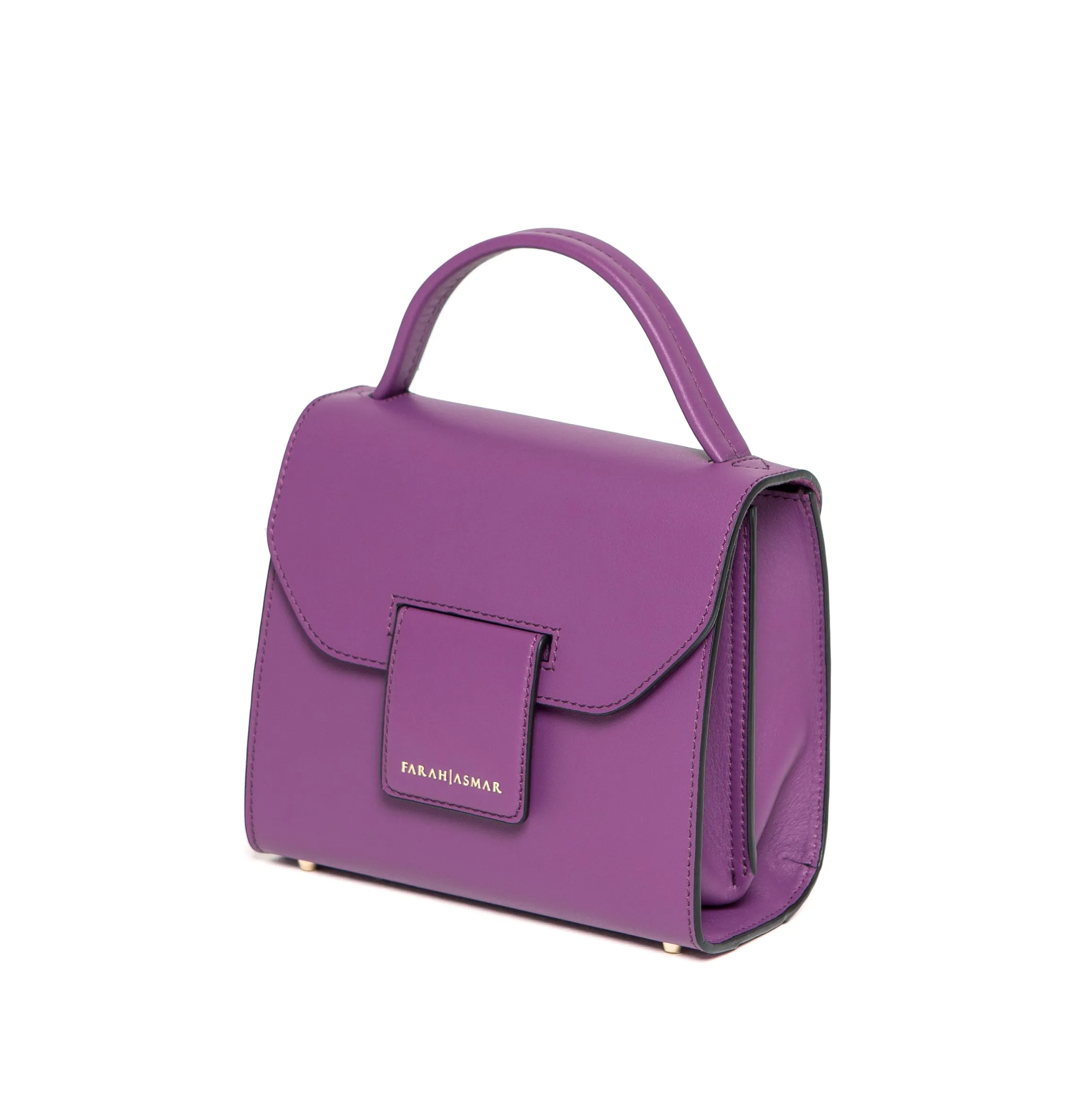 Purple Mini Steffany Tote