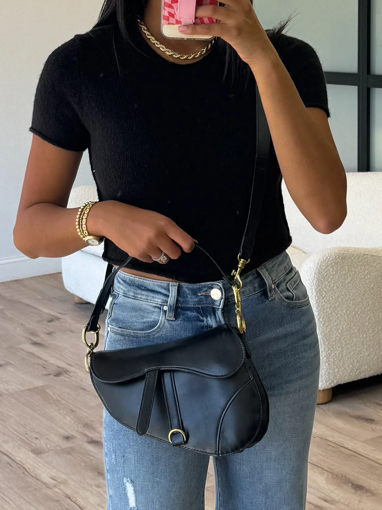 Saddle Shoulder Bag