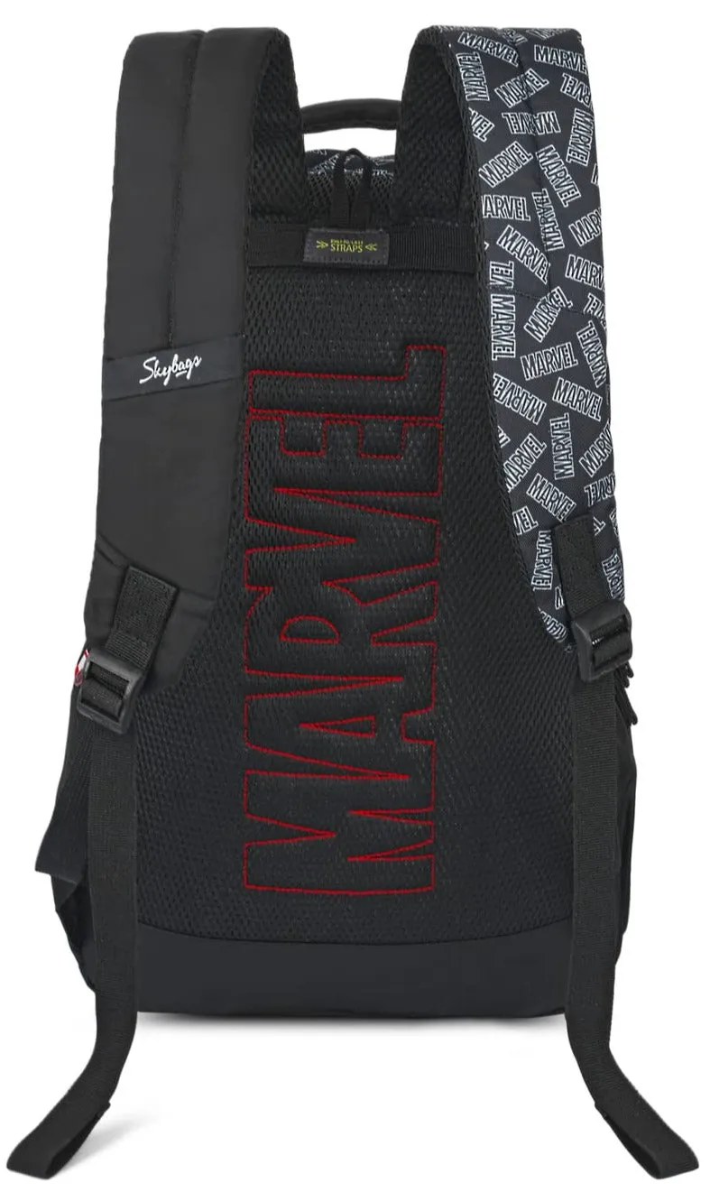 Skybags Marvel Extra Backpack (Black)