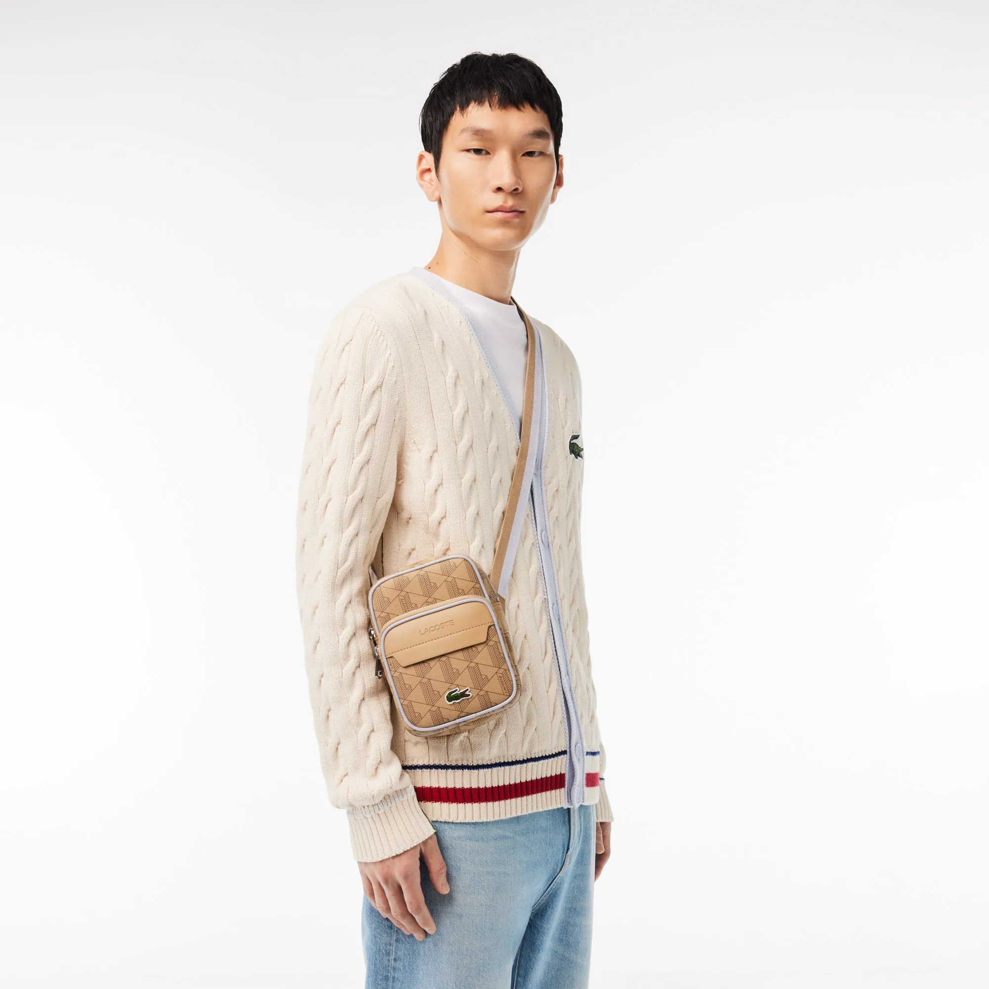 Small The Blend Grain Effect Shoulder Bag