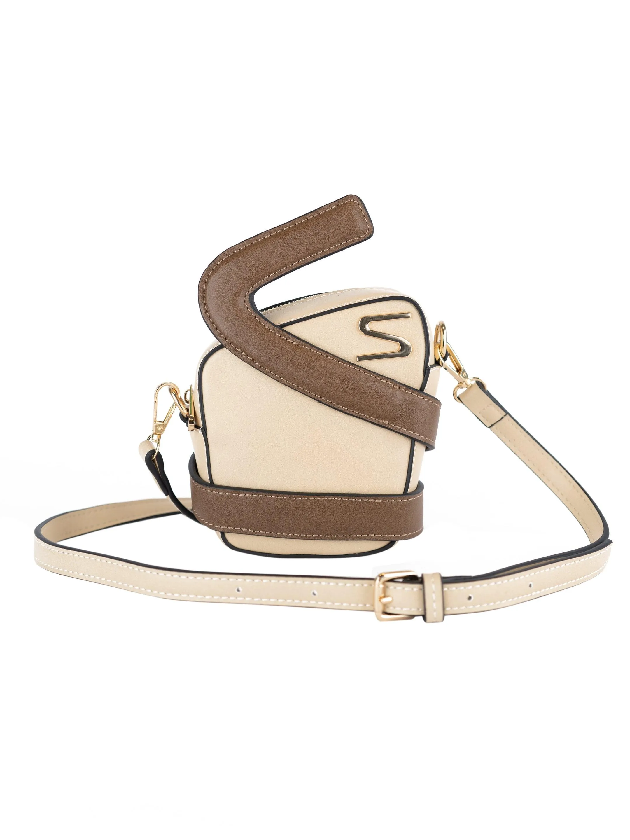 Sterlo Statement Bag (Cream)