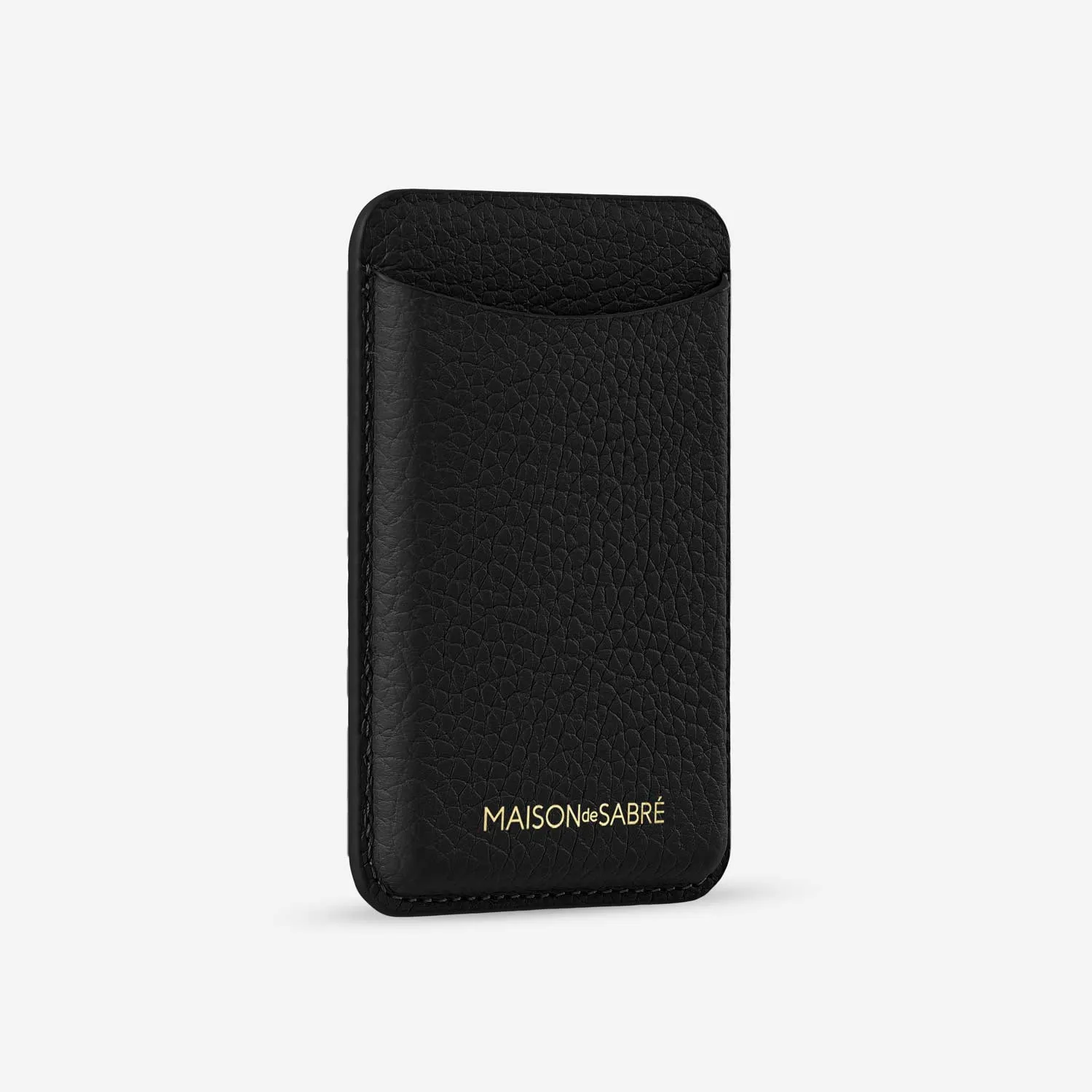 The MagSafe Wallet - Black Caviar