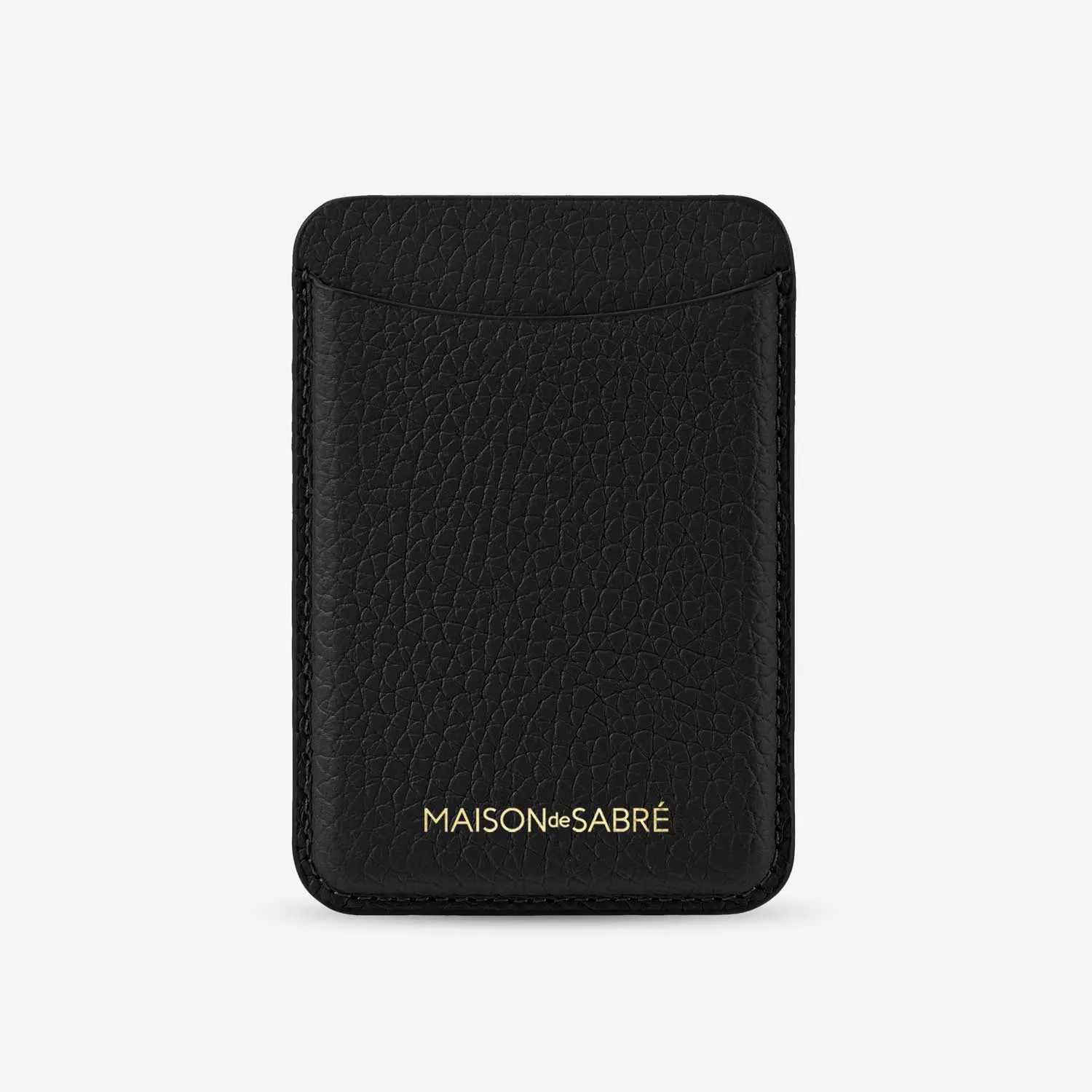 The MagSafe Wallet - Black Caviar