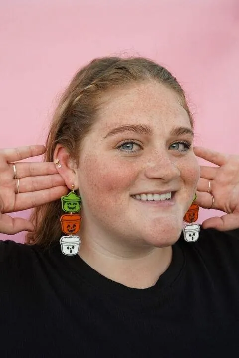 Vintage Bucket Earrings