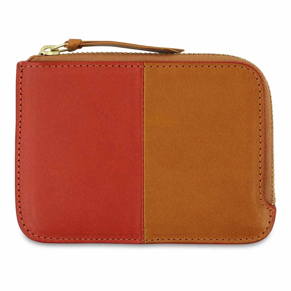 Zip Wallet - Orange / Mustard